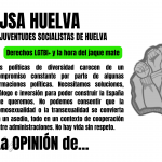 Artículo de opinión de JSA Huelva: "Derechos LGTBI+ y la hora del jaque mate".