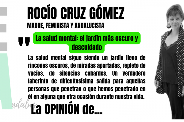 Artículo de Rocío Cruz Gómezs sobre la salud mental