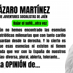 Artículo de opinión de Lázaro Martínez, secretario general de Juventudes Socialistas de Jaén: "Bajar el suflé...otra vez".