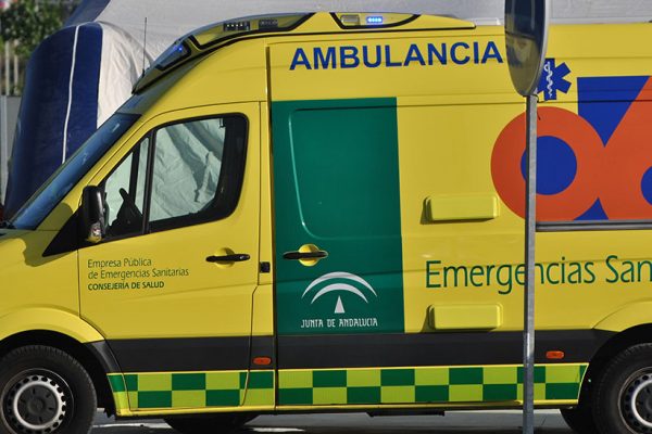 Una ambulancia andaluza