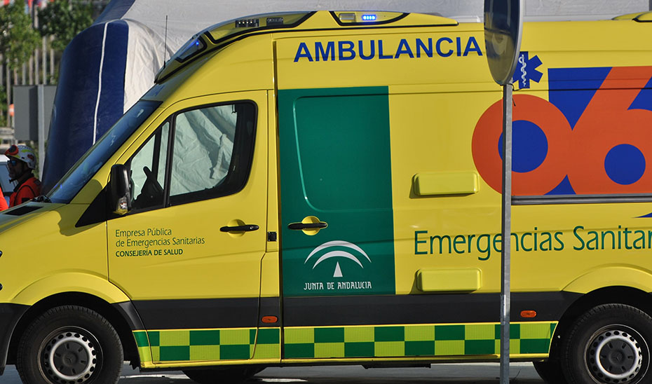 Una ambulancia andaluza