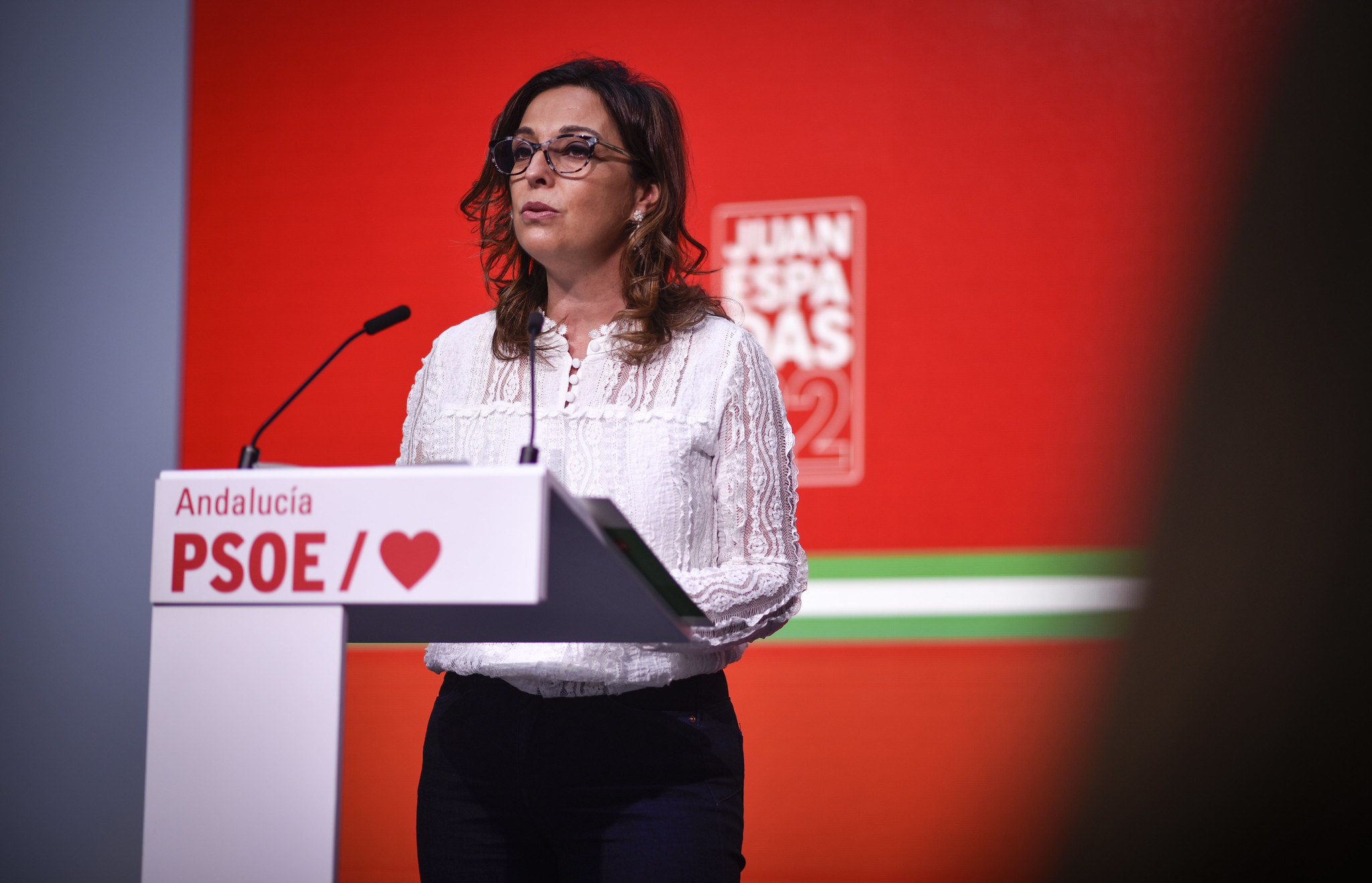 Isabel Ambrosio, portavoz de Fomento del PSOE-A