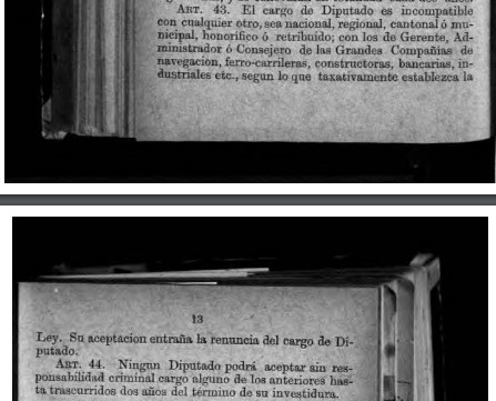 Artículos de la Constitución de Antequera. Fuente: Fundación Blas Infante