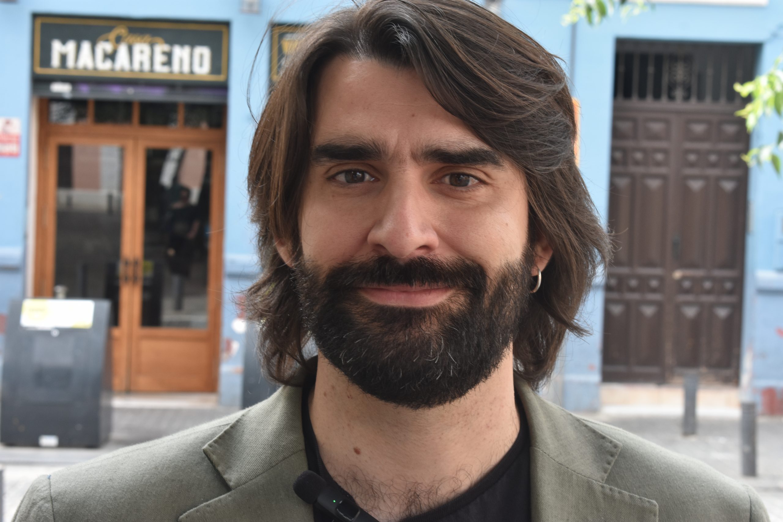 Javier García Fernández, candidato de Ahora Andalucía a las elecciones europeas de junio de 2024.