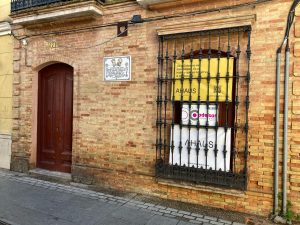 Fachada de la casa de Blas Infante