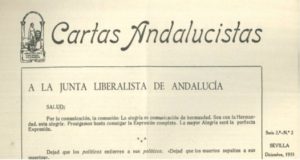 Carta Blas Infante - Manuel Ruiz Romero