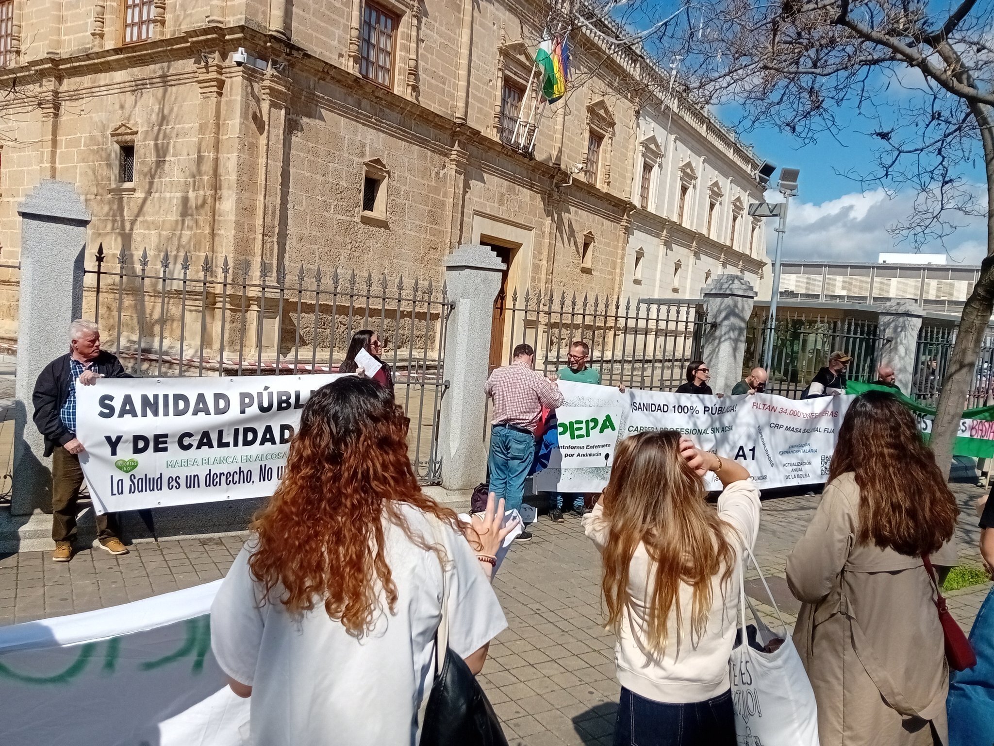 enfermeras parlamento andaluz 1
