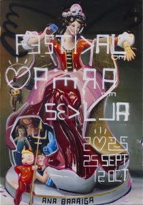 Cartel Festival Ópera de Sevilla - Ana Barriga