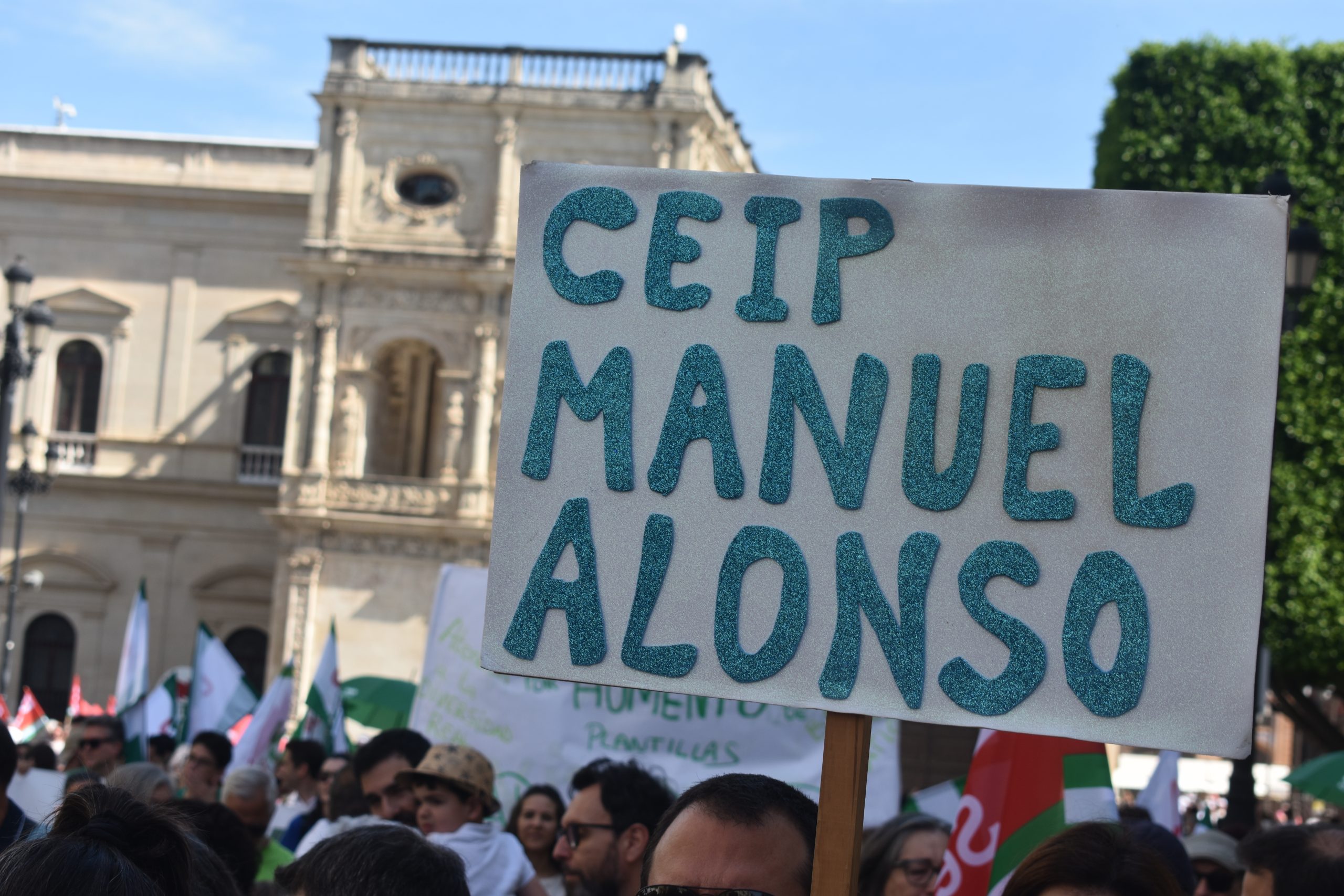 manifestación educación pública 17 de mayo 2025 sevilla