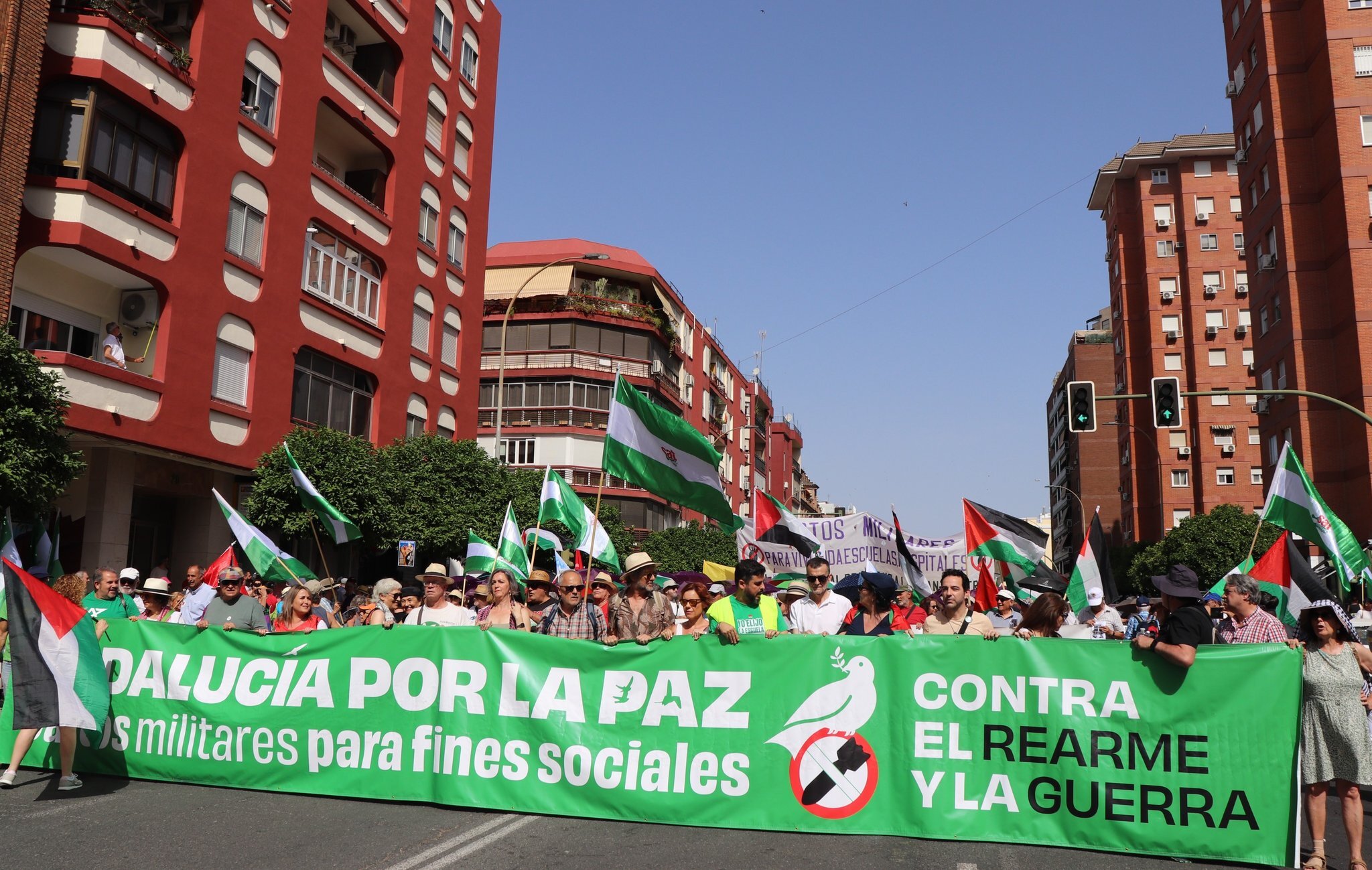 andalucía por la paz. Manifestación, Sevilla, 31 de mayo de 2025 7