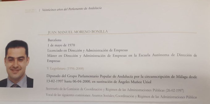  juanma moreno mintió falsa licenciatura ade parlamento 2.