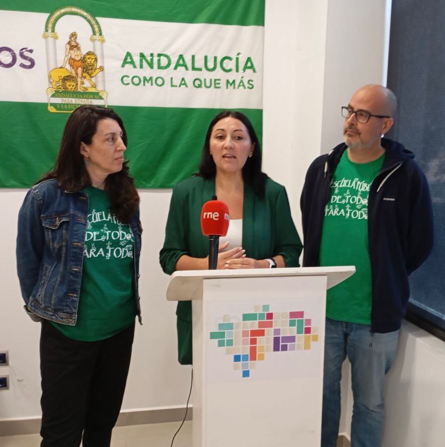 podemos andalucía denuncia ere encubierto de docentes en interinidad en educacion publica andaluza