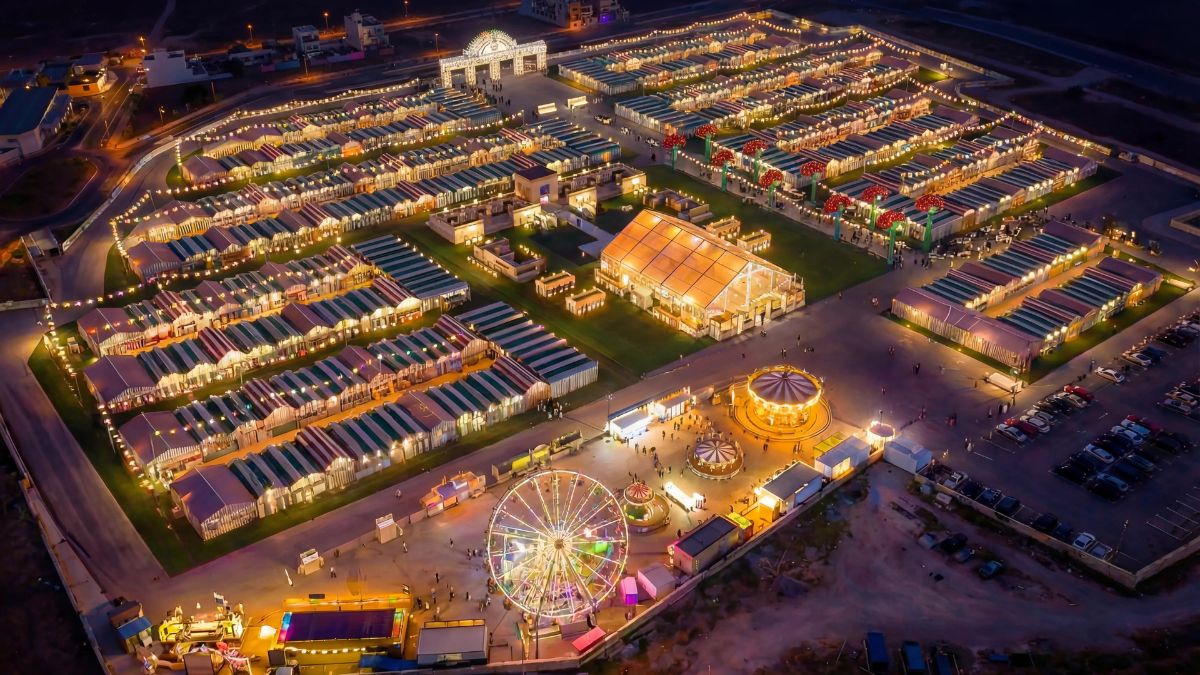 polémica por madrilucia, copia de feria de abril de sevilla en madrid. Foto