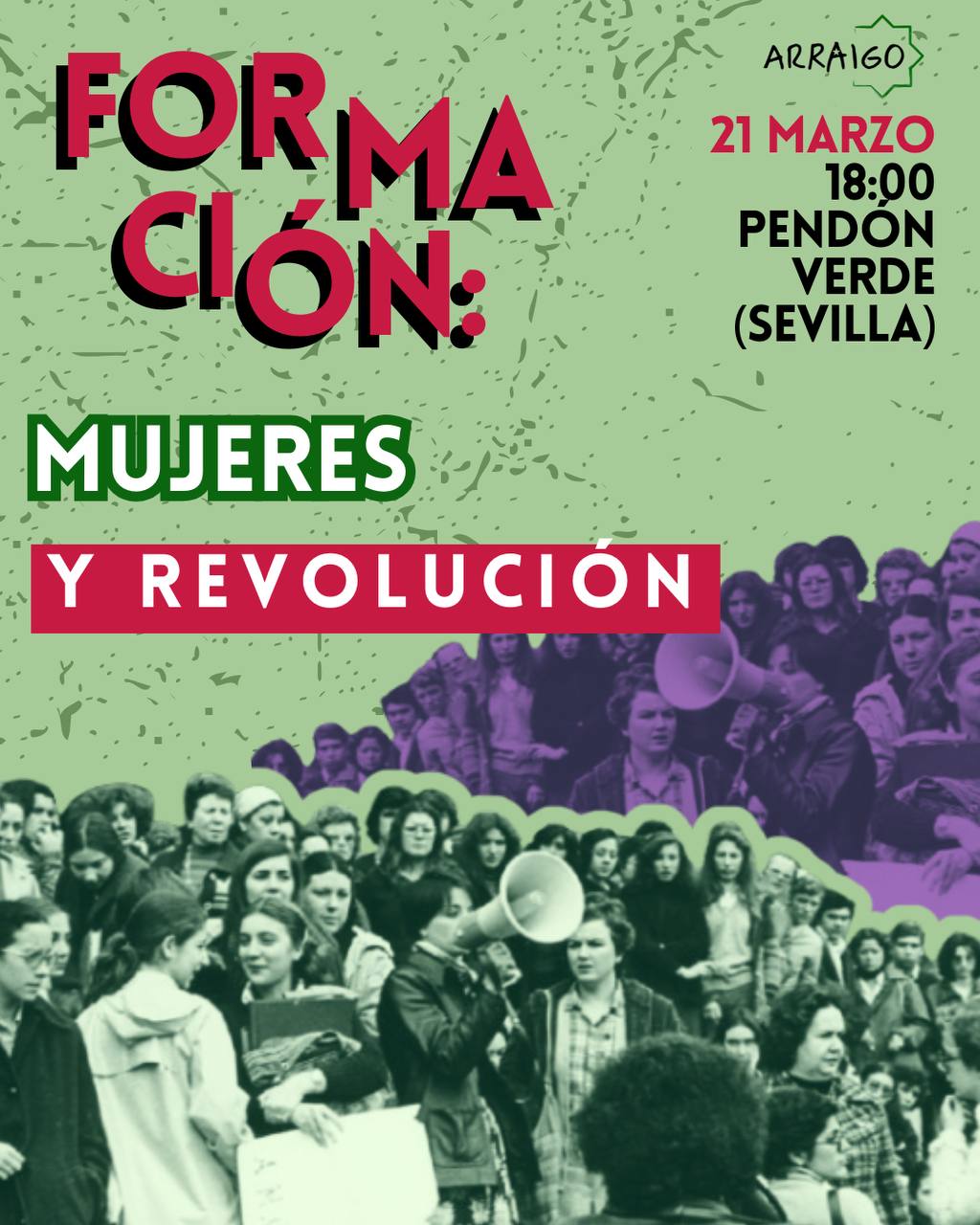 raquel almodóvar, especialista en feminismo antifascista, y fatimaty jatri lehbib, activista saharaui