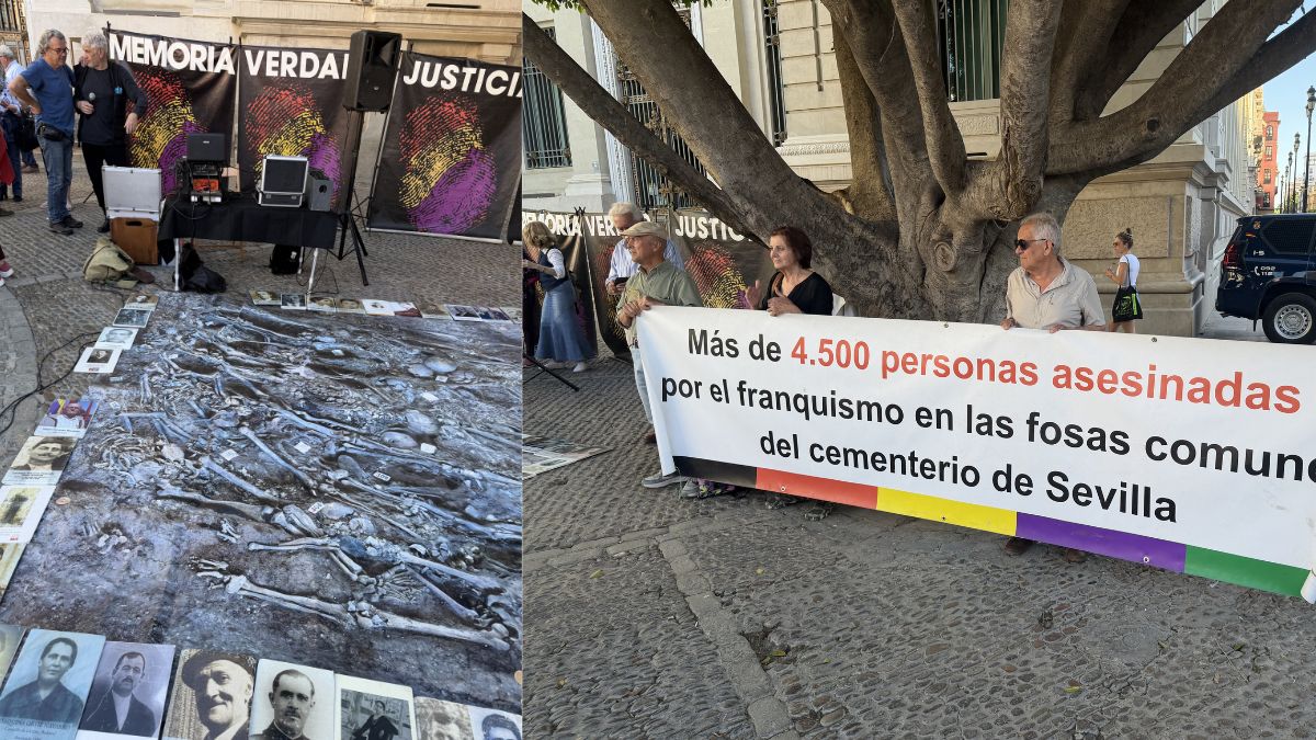 concentración republica para reclamar exhumación sevilla 2